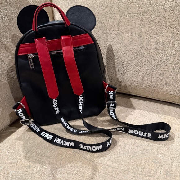 Disney Black and White Mickey Mouse Backpack main image 6